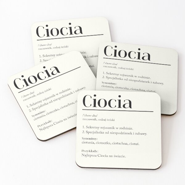 Item preview, Polish Ciocia Definition designed and sold by besensible.