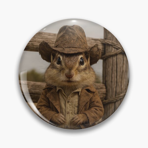 Item preview, Cowboy Chipmunk designed and sold by Tridentulus.