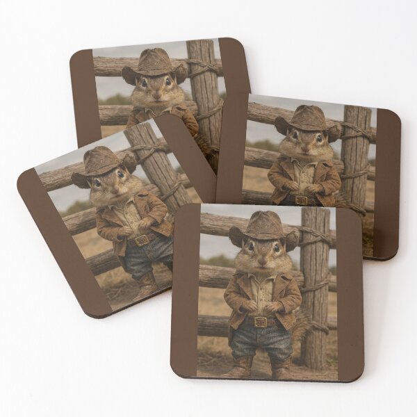 Item preview, Cowboy Chipmunk designed and sold by Tridentulus.