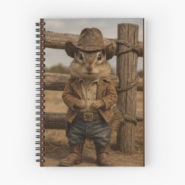 Artikelvorschau, Cowboy-Streifenhörnchen entworfen und verkauft von Tridentulus.