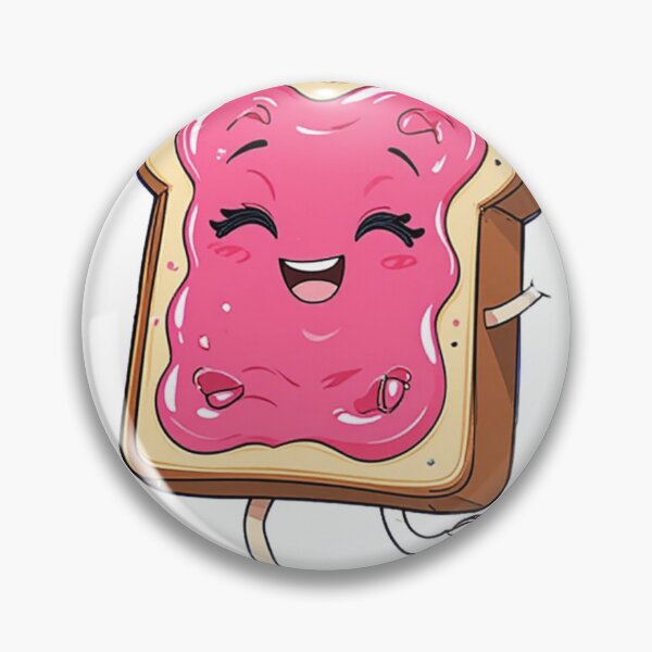 Item preview, Anime Toast Jam Girl – Cute & Energetic Style designed and sold by PRIME4YOU.