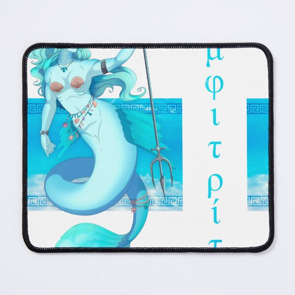 Item preview, Amphitrite Halosýdnē: Goddess of the Sea and Nereid Queen of the Deep (Version 1) designed and sold by MegumiBara.