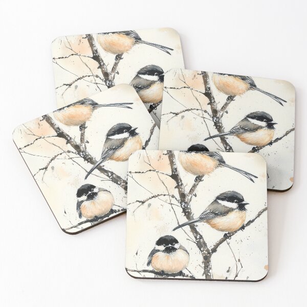 Item preview, 3 Chickadees in a Tree designed and sold by laurashawart.