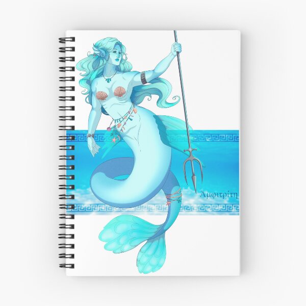 Item preview, Amphitrite Halosýdnē: Goddess of the Sea and Nereid Queen of the Deep (Version 2) designed and sold by MegumiBara.