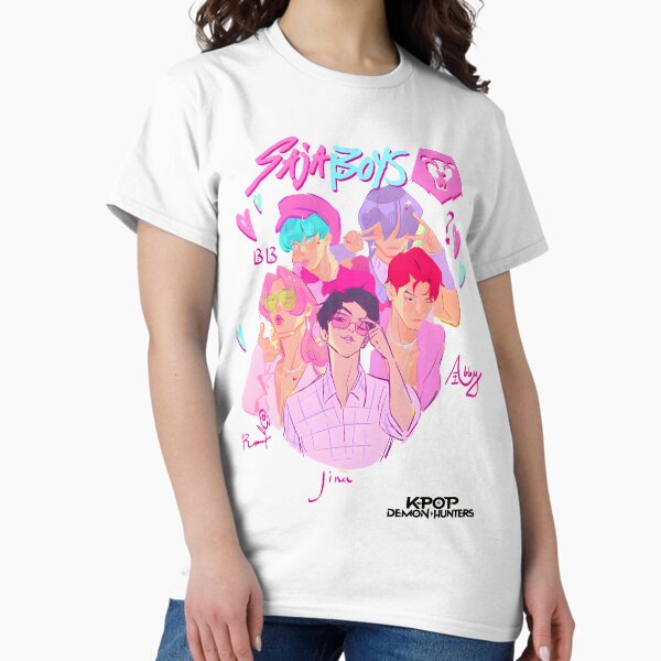 Item preview, Saja Boys - KPOP Demon Hunters Boyband designed and sold by The Graceful Goods.