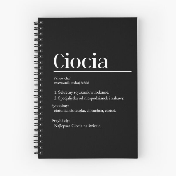 Item preview, Polish Ciocia Definition designed and sold by besensible.