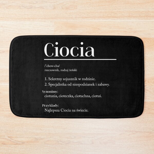 Item preview, Polish Ciocia Definition designed and sold by besensible.