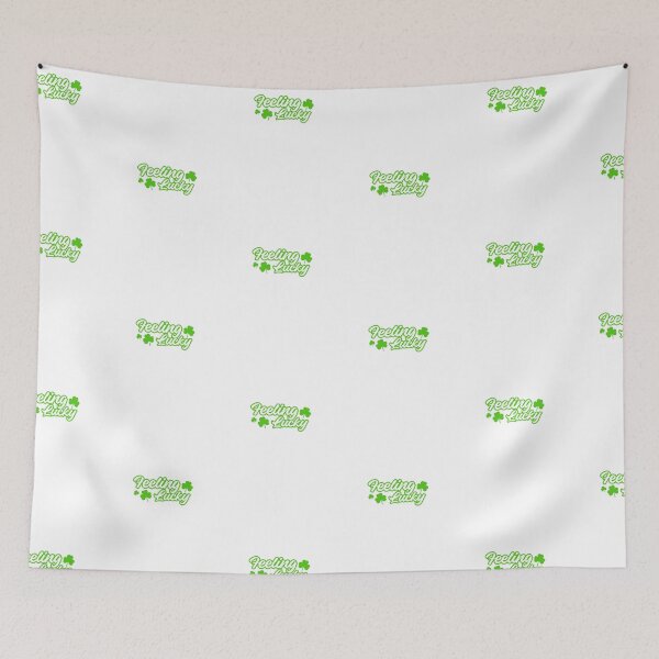 Item preview, Feeling Lucky Positive Quote designed and sold by inkflair2.