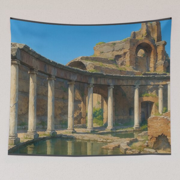 Item preview, The Maritime Theatre at Hadrian's Villa designed and sold by KAI-Studio.