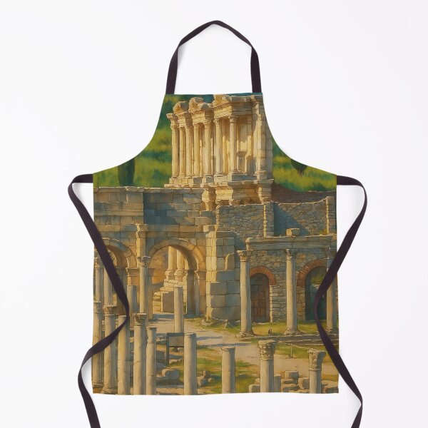 Item preview, The Ancient Roman Library of Celsus at Ephesus designed and sold by KAI-Studio.