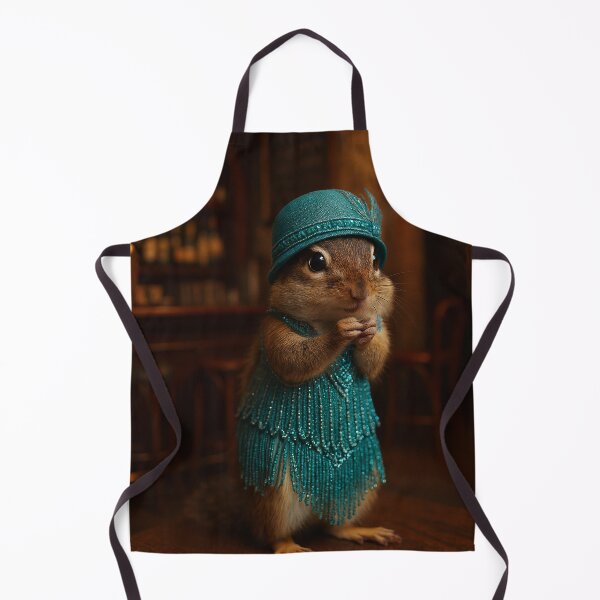 Item preview, 1920s Flapper Chipmunk in a Speakeasy designed and sold by Tridentulus.