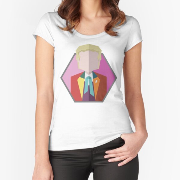 Minimalist Doctor 6 Fitted Scoop T-Shirt