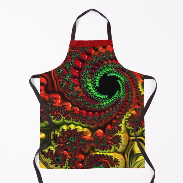 Item preview, Christmas Colours Mandelbrot designed and sold by Yolanda Caporn Art.