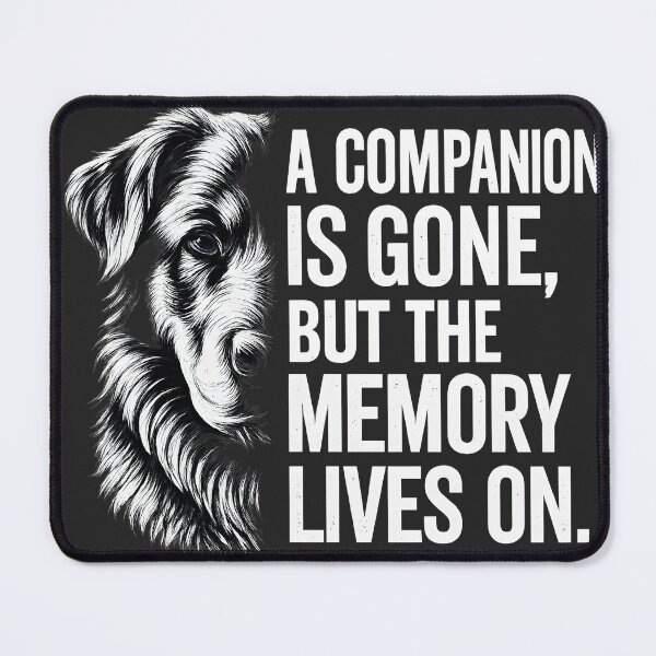 Item preview, Pet Memorial | Dog Tribute | A Companion Is Gone But the Memory Lives On designed and sold by PetSoulPrints.