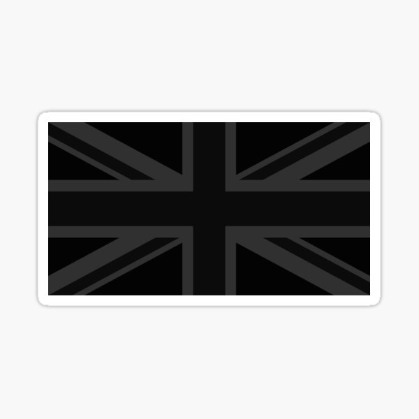 Item preview, United Kingdom Flag Blackout/Stealth designed and sold by Cestus.