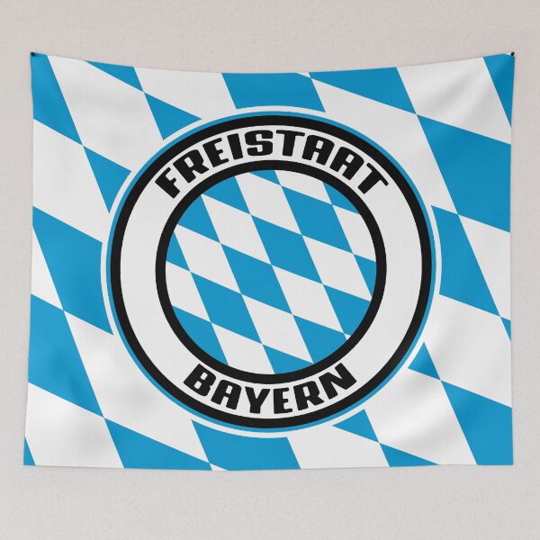 Item preview, Freistaat Bayern/Free State of Bavaria Flag Emblem designed and sold by Cestus.