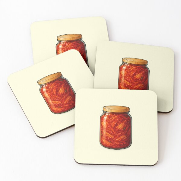 Item preview, A jar full of kimchi designed and sold by KajalGulgulia.