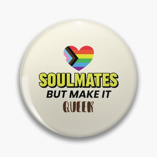 Item preview, Soulmates, But Make It Queer designed and sold by musthavewords.