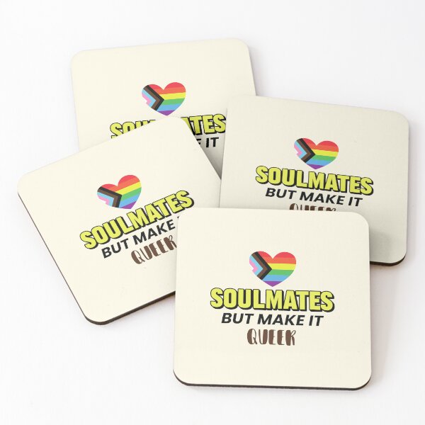 Item preview, Soulmates, But Make It Queer designed and sold by musthavewords.