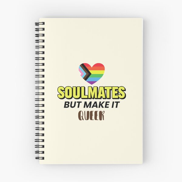 Item preview, Soulmates, But Make It Queer designed and sold by musthavewords.