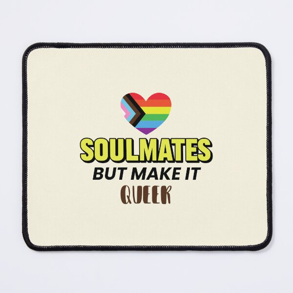 Item preview, Soulmates, But Make It Queer designed and sold by musthavewords.