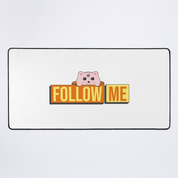 Item preview, Follow Me – Bold and Playful Quote Design for Leaders, Dreamers, and Trendsetters designed and sold by ArtsyExplorer.