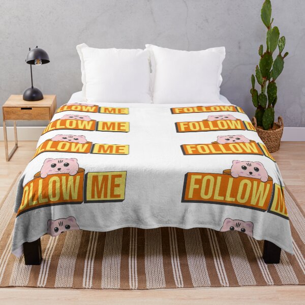 Item preview, Follow Me – Bold and Playful Quote Design for Leaders, Dreamers, and Trendsetters designed and sold by ArtsyExplorer.
