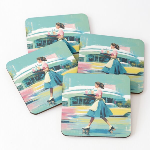 Item preview, 1950's Carhop on Rollerskates designed and sold by Synthartik.