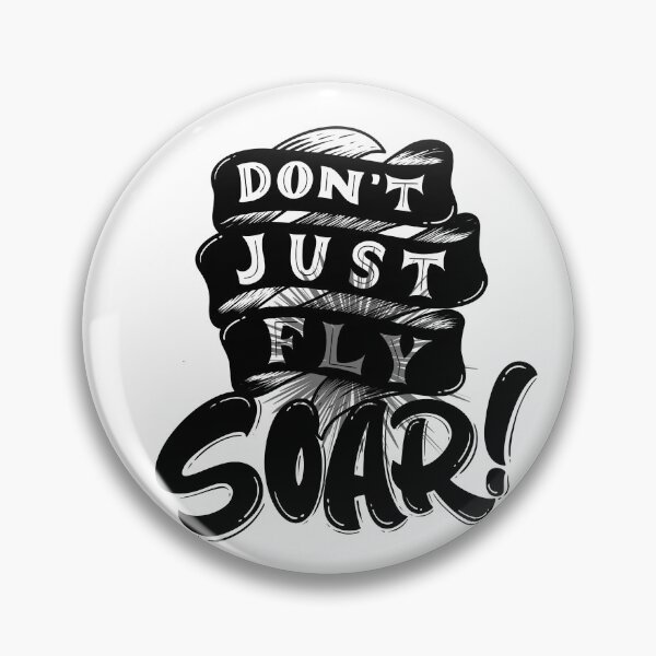 Item preview, "Don't just fly soar" classic tshirt designed and sold by anandsiva2703.