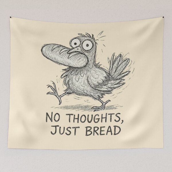 Item preview, Chaotic Bread Pigeon designed and sold by xmoudx.