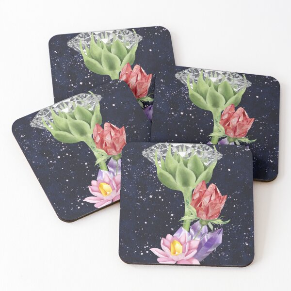 Item preview, Bouquet of diamond, gemstone and crystal flower buds designed and sold by thefrenchyviet.