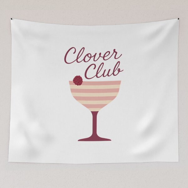 Aperçu de l'œuvre Club Clover Cocktail Minimaliste créée et vendue par SybilleHesse.