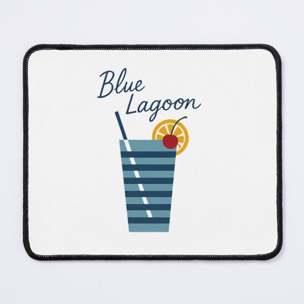 Item preview, Minimalist Cocktail Blue lagoon designed and sold by SybilleHesse.