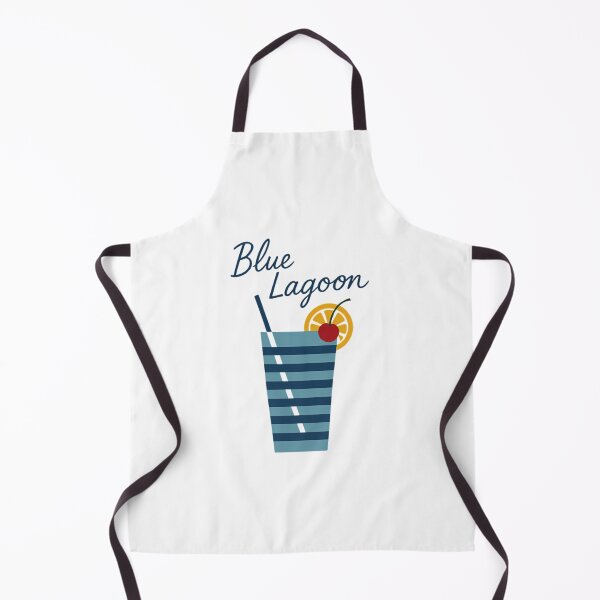 Item preview, Minimalist Cocktail Blue lagoon designed and sold by SybilleHesse.
