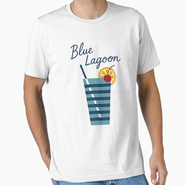 Item preview, Minimalist Cocktail Blue lagoon designed and sold by SybilleHesse.