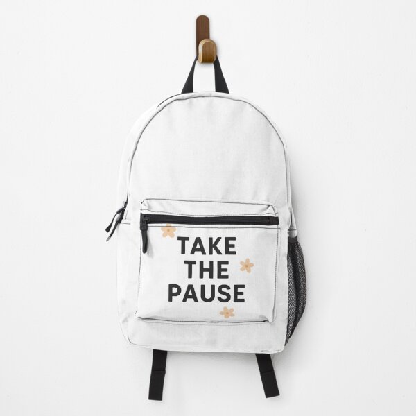 Item preview, Take the pause mindfulness minimal quote designed and sold by Kalpa.