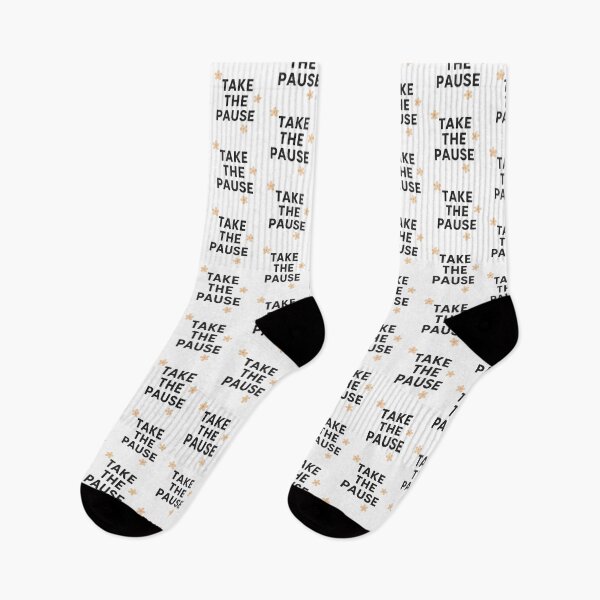 Item preview, Take the pause mindfulness minimal quote designed and sold by Kalpa.
