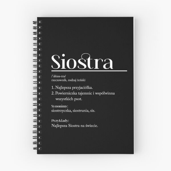 Item preview, Polish Sister Siostra Definition designed and sold by besensible.