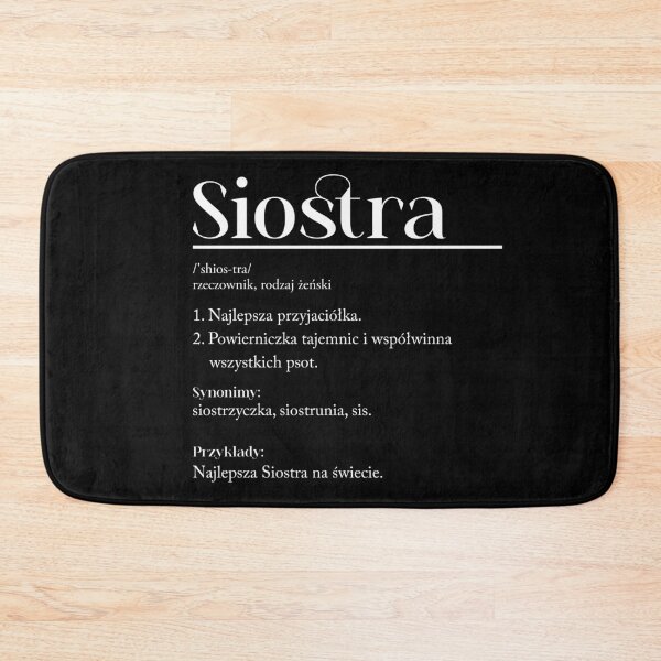 Item preview, Polish Sister Siostra Definition designed and sold by besensible.