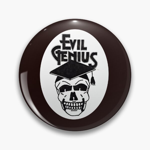 Item preview, EVIL GENIUS  designed and sold by PSYCHOKITTY MERCH.