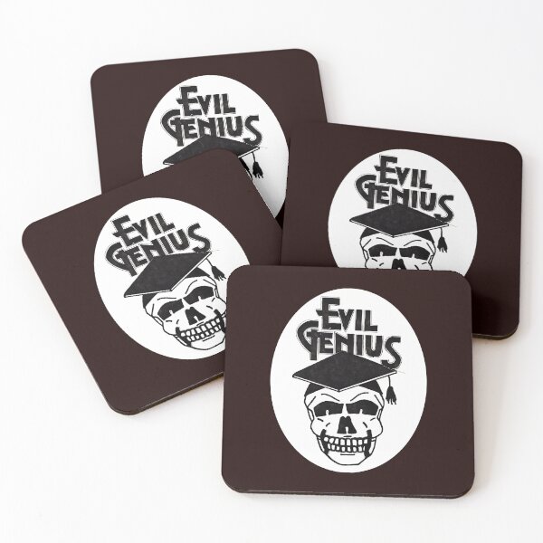 Item preview, EVIL GENIUS  designed and sold by PSYCHOKITTY MERCH.