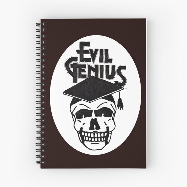 Item preview, EVIL GENIUS  designed and sold by PSYCHOKITTY MERCH.