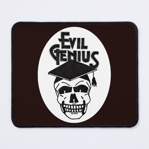 Item preview, EVIL GENIUS  designed and sold by PSYCHOKITTY MERCH.