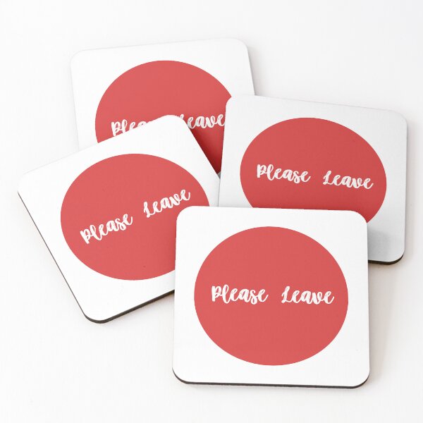 Item preview, Please Leave designed and sold by musthavewords.