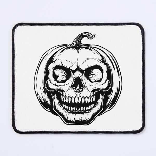 Item preview, Halloween Pumpkin Scary Skull Laughing Jack o Lantern designed and sold by inkoutninja.