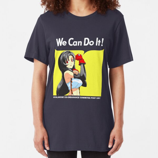 We Can Do It Cloud! Slim Fit T-Shirt
