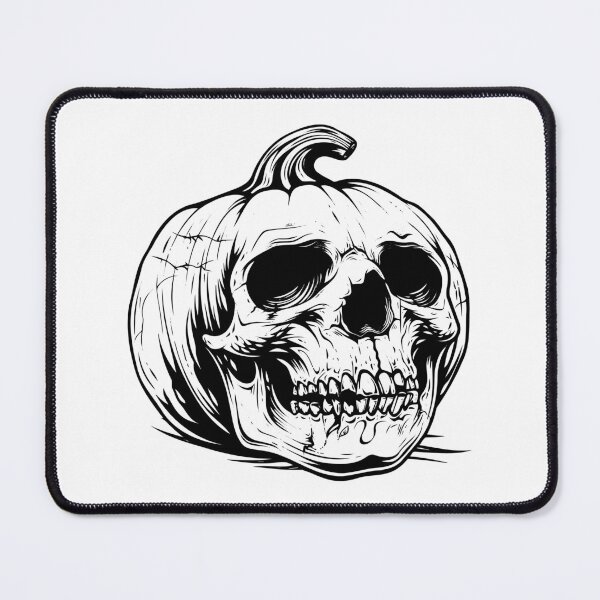 Item preview, Halloween Pumpkin Scary Skull Laughing Jack o Lantern designed and sold by inkoutninja.
