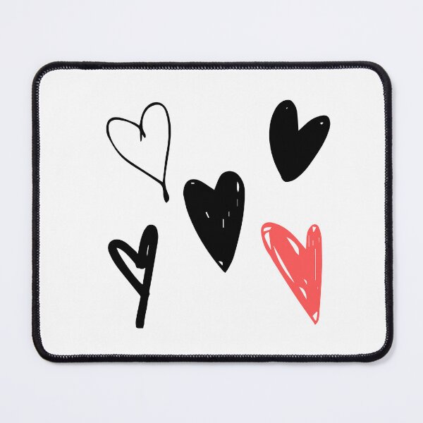 Item preview, Heart shape and love letter artsy illustration graphic style designed and sold by CameltStudio.