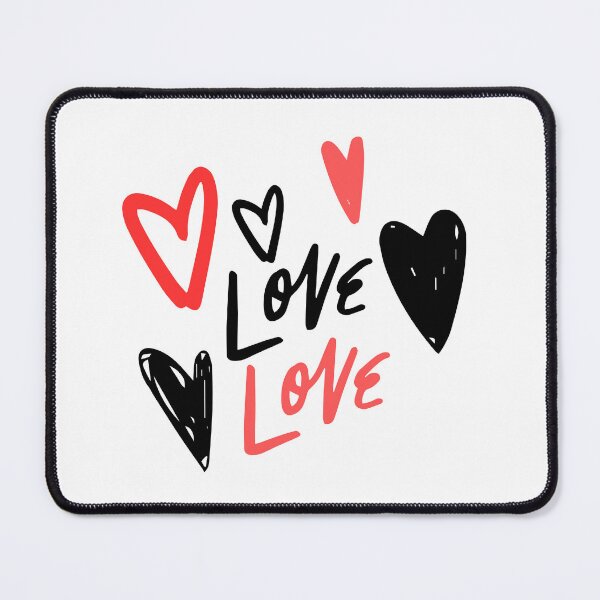 Item preview, Heart shape and love letter artsy illustration graphic style designed and sold by CameltStudio.