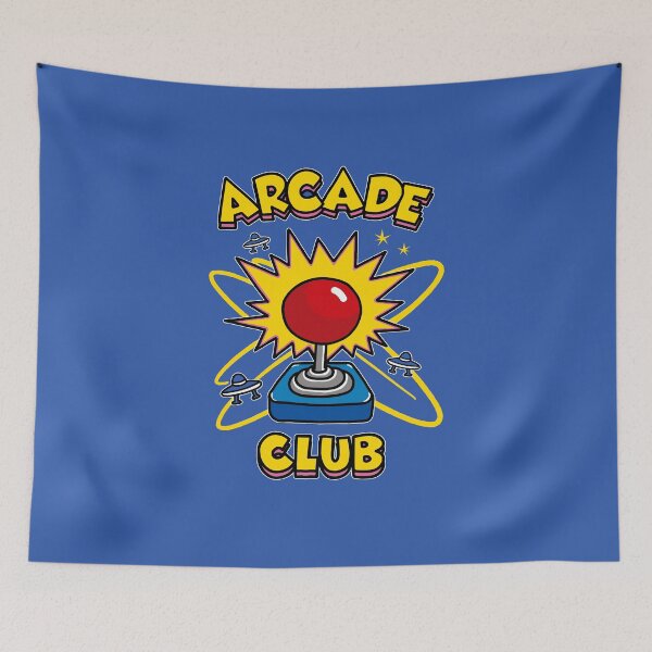 Item preview, Arcade retro video games fan club T-Shirt designed and sold by hoggylorente.